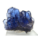  A mineral specimen. Tanzanite from Merelani, Tanzania.